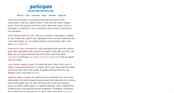 Desktop Screenshot of particip8.org